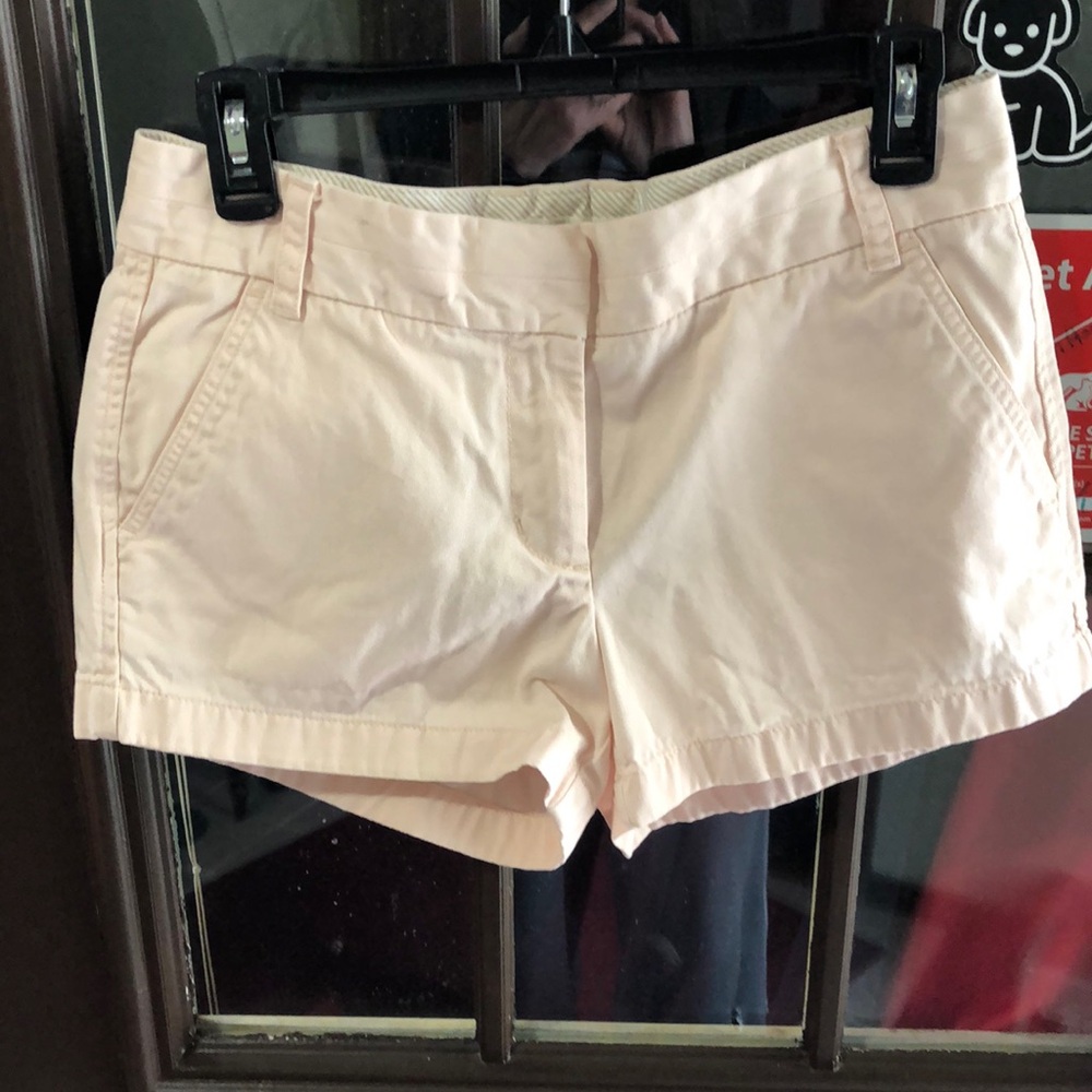 J. Crew Pink Tailored Chino Shorts for Summer